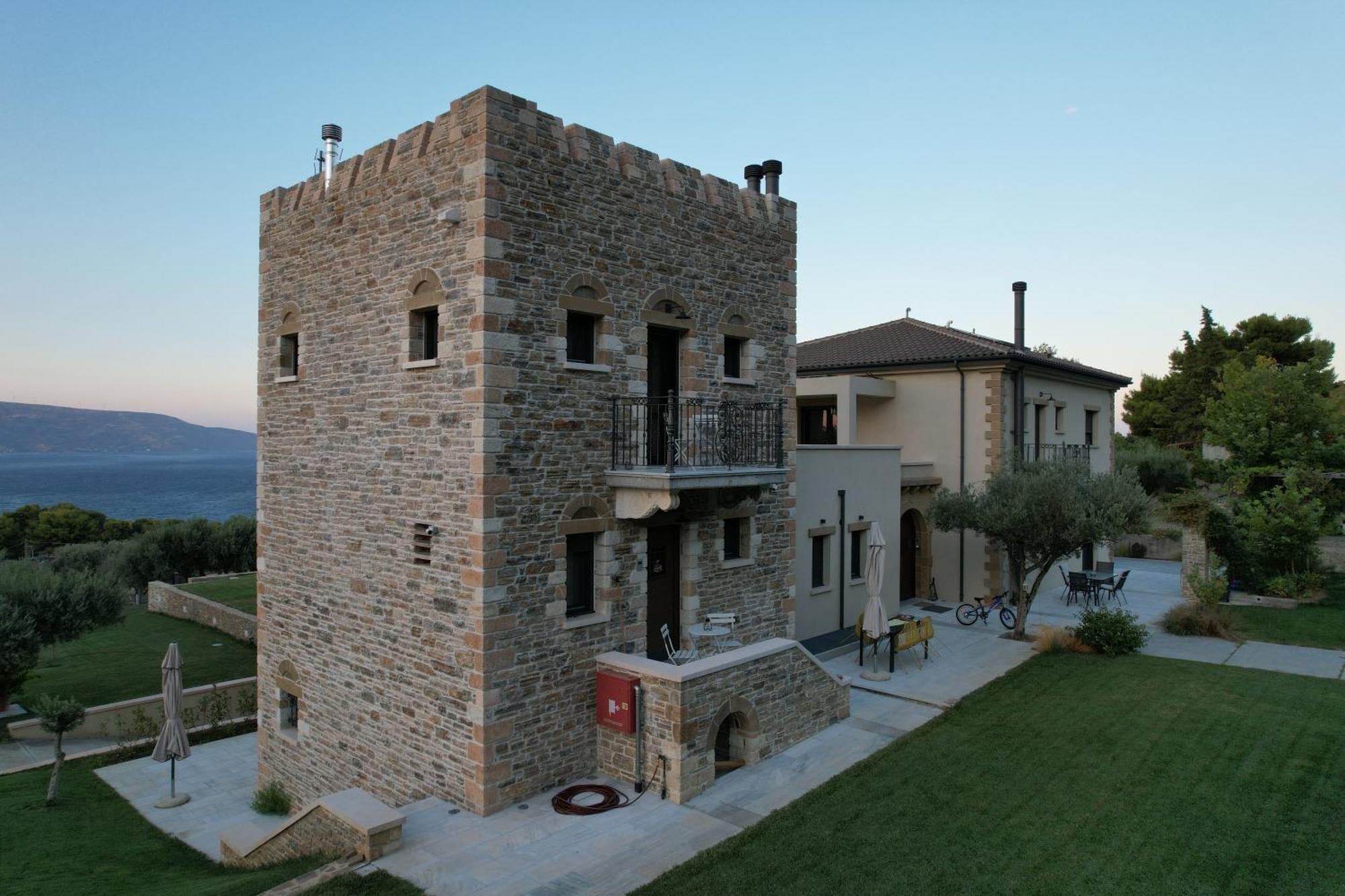 Villa Kalamos / Sea View And Pool Nearby Athens المظهر الخارجي الصورة