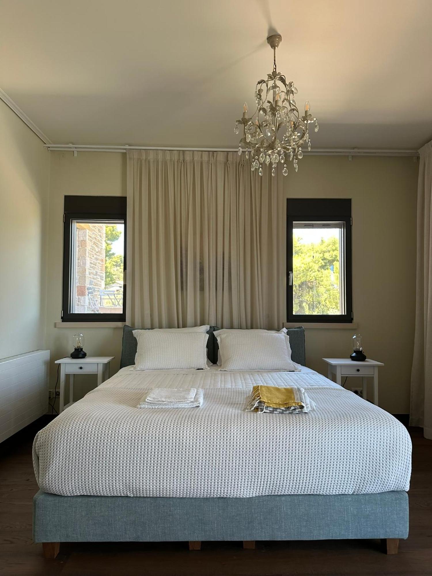 Villa Kalamos / Sea View And Pool Nearby Athens المظهر الخارجي الصورة